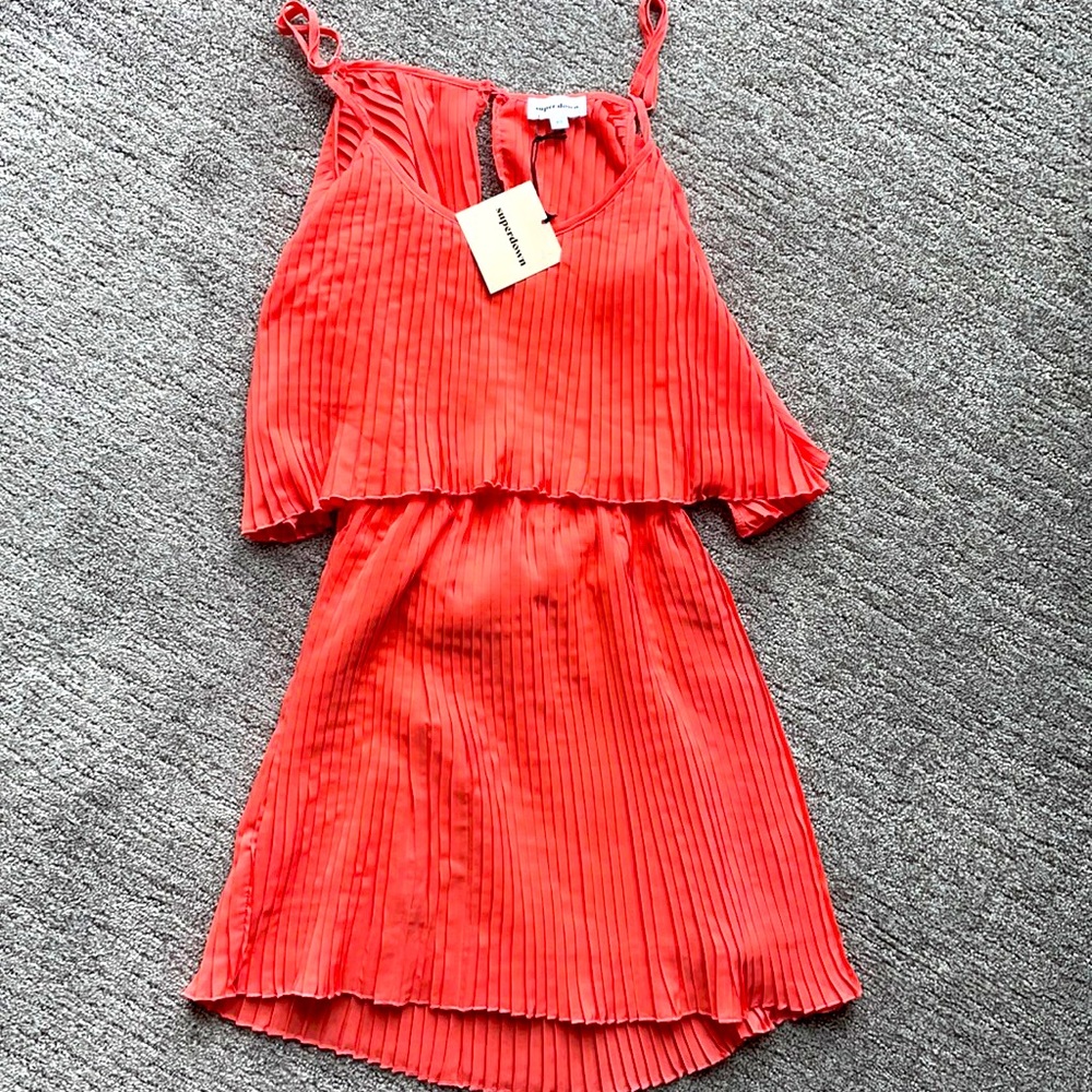 Revolve Superdown brand new with tags coral dress - Picture 3 of 5
